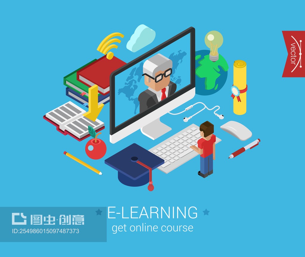 在线教育课程Online education course
